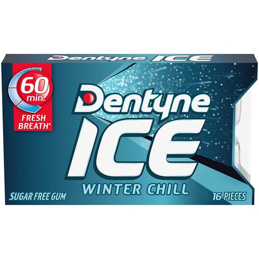 Dentyne Ice Winter Chill 24g (USA) - BB Nov 23