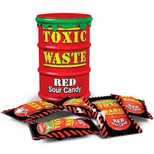 Toxic Waste RED Sour Candy 42g