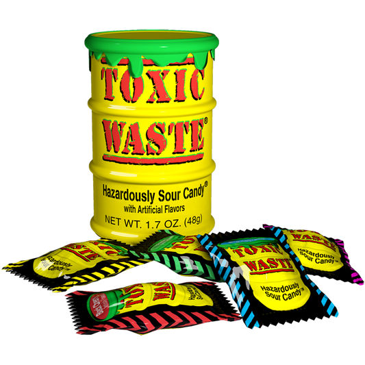 Toxic Waste Hazardourly Sour Candy 42g