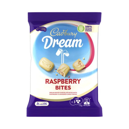 Cadbury Dream Raspberry Bites 130g (AUS) - BB Dec 23