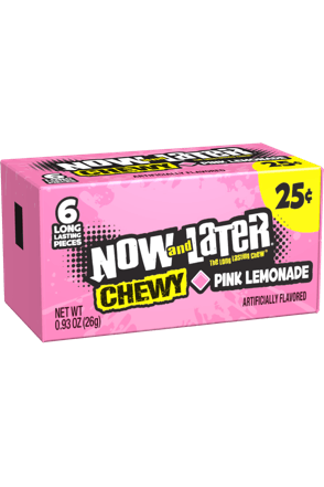 Now & Later Chewy Pink Lemonade 26g (USA)