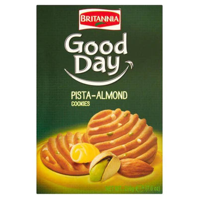 Britannia Good Day Pista-Almond cookies 216g (IND)