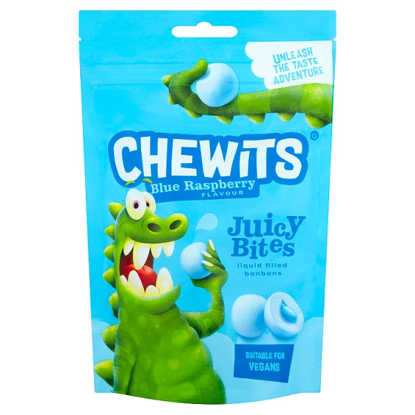 Chewits Blue Raspberry Juicy Bites 165g