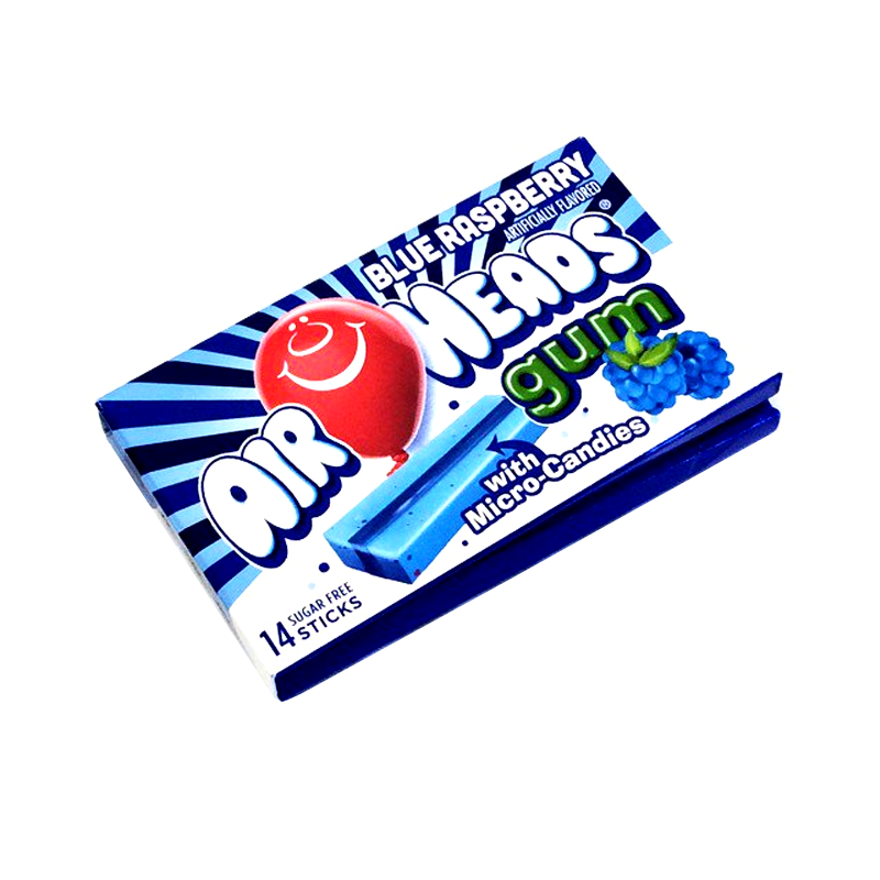 Airheads Gum Blue Raspberry 33g (USA)