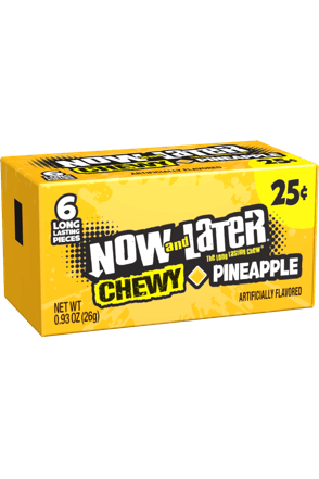 Now & Later Chewy Pineapple 26g (USA)