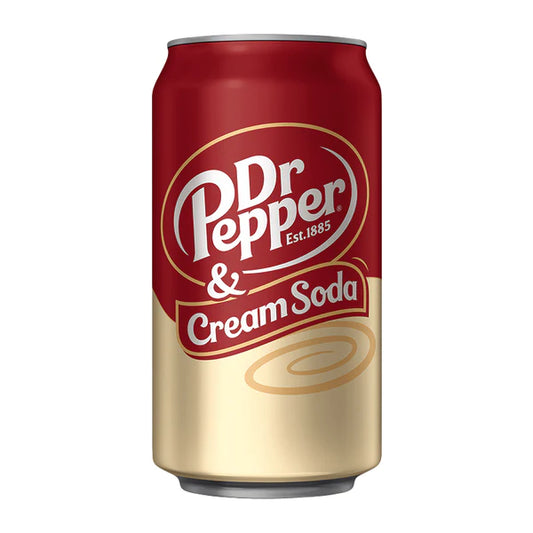 Dr Pepper Cream Soda 355ml (USA) - BB Sept 23