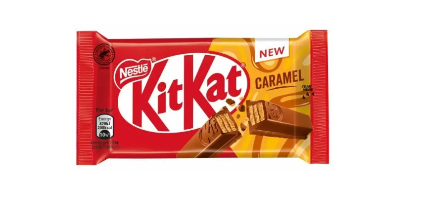 Kitkat Caramel NEW! 41.5g - BB Dec 23