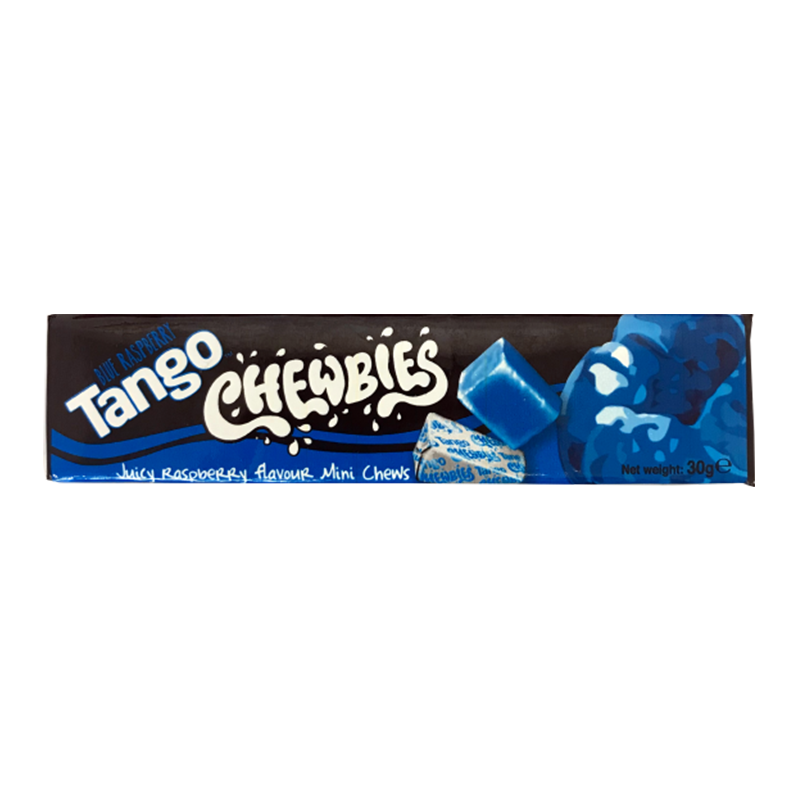 Tango Blue Raspberry Chewbies 30g - BB Dec 23